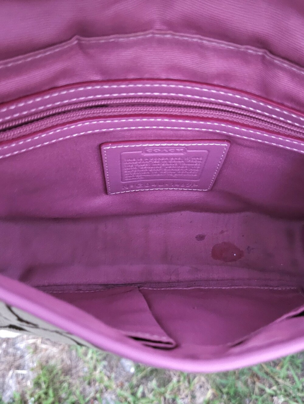 Vintage Coach 1482 Pink Signature Soho Buckle Shoulder Bag Hangtag Y2K - Picture 13 of 15